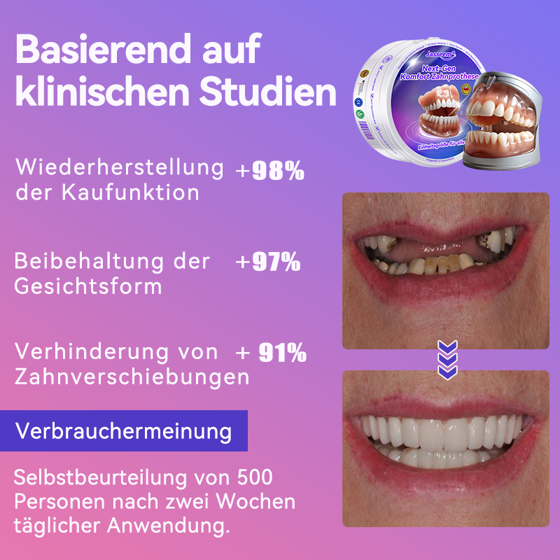 𝐉𝐚𝐬𝐬𝐞𝐞𝐦® Neueste Premium-Komfort-Zahnersätze🎁(Hochwertige Zahnersätze, Bequem zu Tragen - 70% Rabatt für begrenzte Zeit)