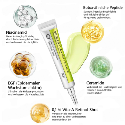 （Offizieller Store）💫 STDEI® Botox & Vitamin-A-Retinol Shot Anti-Falten Straffungscreme - Jetzt 50% im Jahresendverkauf!🔥