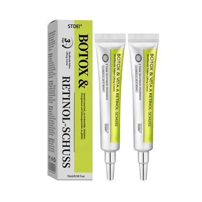 （Offizieller Store）💫 STDEI® Botox & Vitamin-A-Retinol Shot Anti-Falten Straffungscreme - Jetzt 50% im Jahresendverkauf!🔥