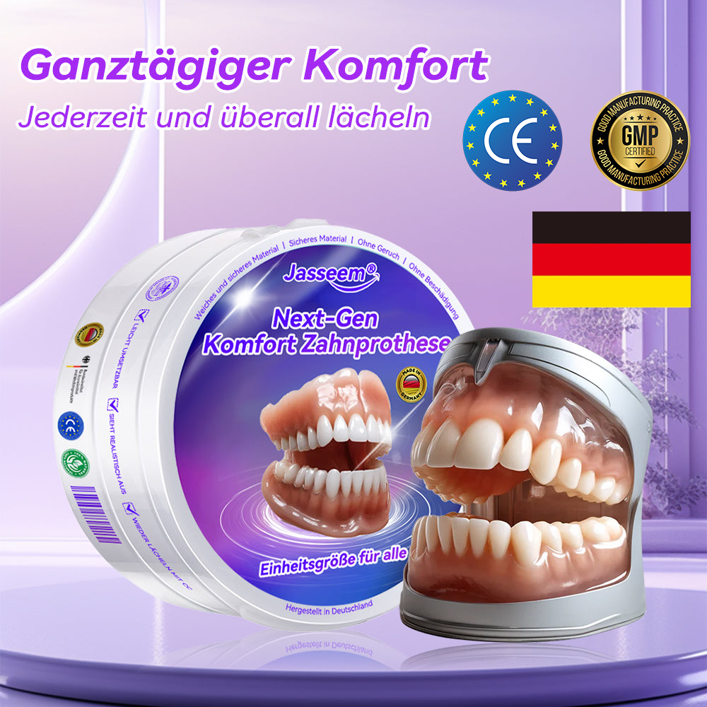 𝐉𝐚𝐬𝐬𝐞𝐞𝐦® Neueste Premium-Komfort-Zahnersätze🎁(Hochwertige Zahnersätze, Bequem zu Tragen - 70% Rabatt für begrenzte Zeit)