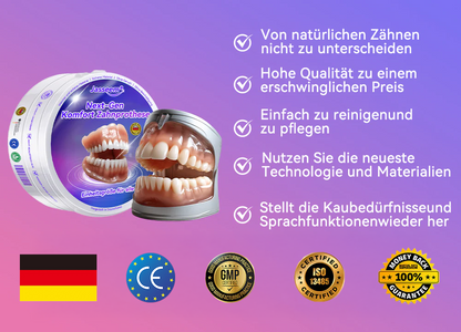 𝐉𝐚𝐬𝐬𝐞𝐞𝐦® Neueste Premium-Komfort-Zahnersätze🎁(Hochwertige Zahnersätze, Bequem zu Tragen - 70% Rabatt für begrenzte Zeit)