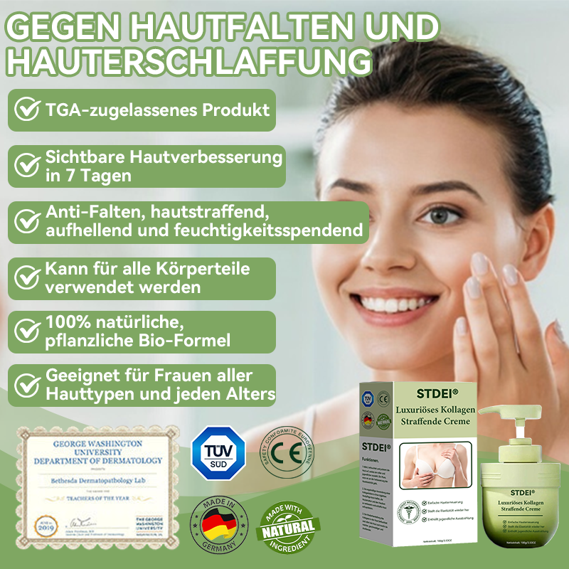 (Offizieller Shop) STDEI®  Natürliche Kollagen-Firming-Creme 🎁🎁