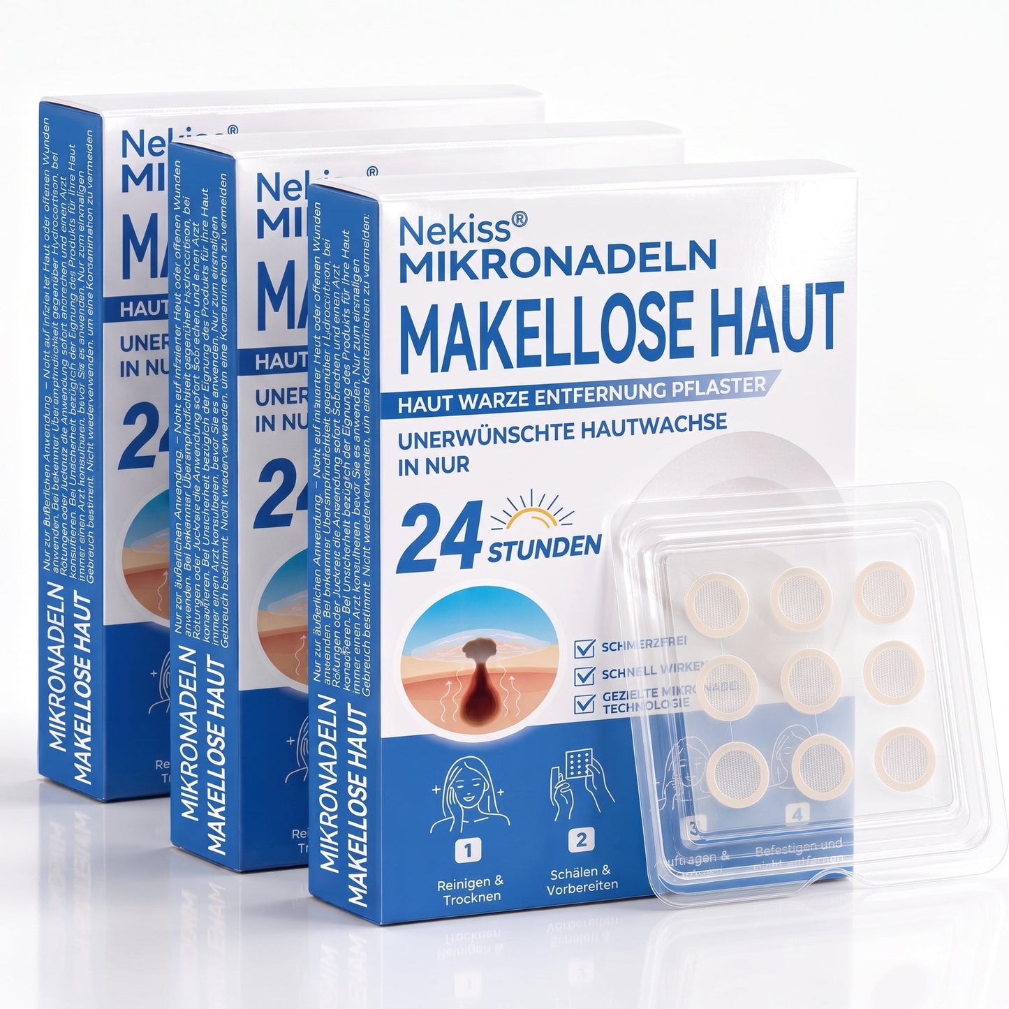👩‍⚕️🎁 𝑶𝒇𝒇𝒊𝒛𝒊𝒆𝒍𝒍𝒆𝒓 𝑺𝒕𝒐𝒓𝒆 | 𝑵𝐞𝒌𝐢𝐬𝐬® 🌿 𝑴𝒊𝒌𝒓𝒐𝒏𝒂𝒅𝒆𝒍𝒏 𝑴𝒂𝒌𝒆𝒍𝒍𝒐𝒔𝒆 𝑯𝒂𝒖𝒕 𝑯𝒂𝒖𝒕 𝑾𝒂𝒓𝒛𝒆 𝑬𝒏𝒕𝒇𝒆𝒓𝒏𝒖𝒏𝒈 𝑷𝒇𝒍𝒂𝒔𝒕𝒆𝒓 (𝐹ü𝑟 𝐻𝑎𝑢𝑡𝑎𝑛ℎä𝑛𝑔𝑠𝑒𝑙, 𝑘𝑙𝑒𝑖𝑛𝑒 𝐻𝑎𝑢𝑡𝑤𝑢𝑐ℎ𝑒𝑟𝑢𝑛𝑔𝑒𝑛, 𝑊𝑎𝑟𝑧𝑒𝑛, 𝑀𝑢𝑡𝑡𝑒𝑟𝑚𝑎𝑙𝑒, 𝐴𝑙𝑡𝑒𝑟𝑠𝑓𝑙𝑒𝑐𝑘𝑒𝑛 𝑢𝑛𝑑 𝑃𝑖𝑔𝑚𝑒𝑛𝑡𝑠𝑡ö𝑟𝑢𝑛𝑔𝑒𝑛.)