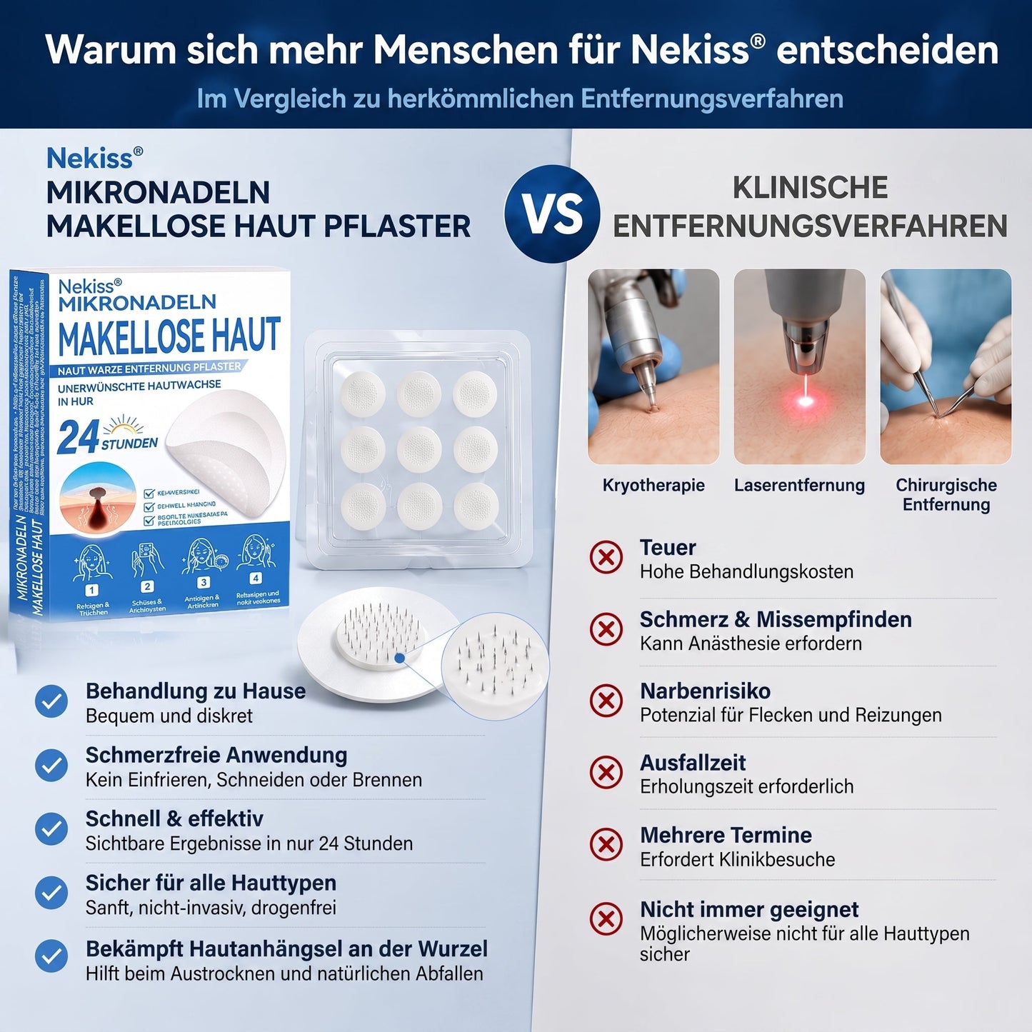 👩‍⚕️🎁 𝑶𝒇𝒇𝒊𝒛𝒊𝒆𝒍𝒍𝒆𝒓 𝑺𝒕𝒐𝒓𝒆 | 𝑵𝐞𝒌𝐢𝐬𝐬® 🌿 𝑴𝒊𝒌𝒓𝒐𝒏𝒂𝒅𝒆𝒍𝒏 𝑴𝒂𝒌𝒆𝒍𝒍𝒐𝒔𝒆 𝑯𝒂𝒖𝒕 𝑯𝒂𝒖𝒕 𝑾𝒂𝒓𝒛𝒆 𝑬𝒏𝒕𝒇𝒆𝒓𝒏𝒖𝒏𝒈 𝑷𝒇𝒍𝒂𝒔𝒕𝒆𝒓 (𝐹ü𝑟 𝐻𝑎𝑢𝑡𝑎𝑛ℎä𝑛𝑔𝑠𝑒𝑙, 𝑘𝑙𝑒𝑖𝑛𝑒 𝐻𝑎𝑢𝑡𝑤𝑢𝑐ℎ𝑒𝑟𝑢𝑛𝑔𝑒𝑛, 𝑊𝑎𝑟𝑧𝑒𝑛, 𝑀𝑢𝑡𝑡𝑒𝑟𝑚𝑎𝑙𝑒, 𝐴𝑙𝑡𝑒𝑟𝑠𝑓𝑙𝑒𝑐𝑘𝑒𝑛 𝑢𝑛𝑑 𝑃𝑖𝑔𝑚𝑒𝑛𝑡𝑠𝑡ö𝑟𝑢𝑛𝑔𝑒𝑛.)