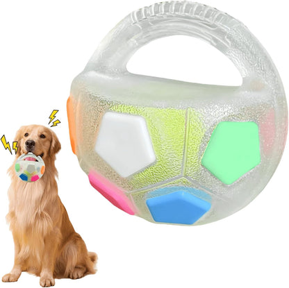 COLORIVER® TPR Hundesoccerball 🎉 – Robustes Kauen, Hüpfen & Spielen – (Letzter Tag! Angebot endet heute Nacht.)